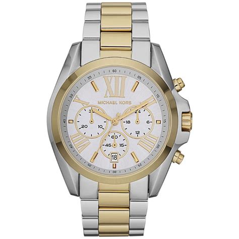 michael kors chronograph silber gold|michael kors gold tone watch.